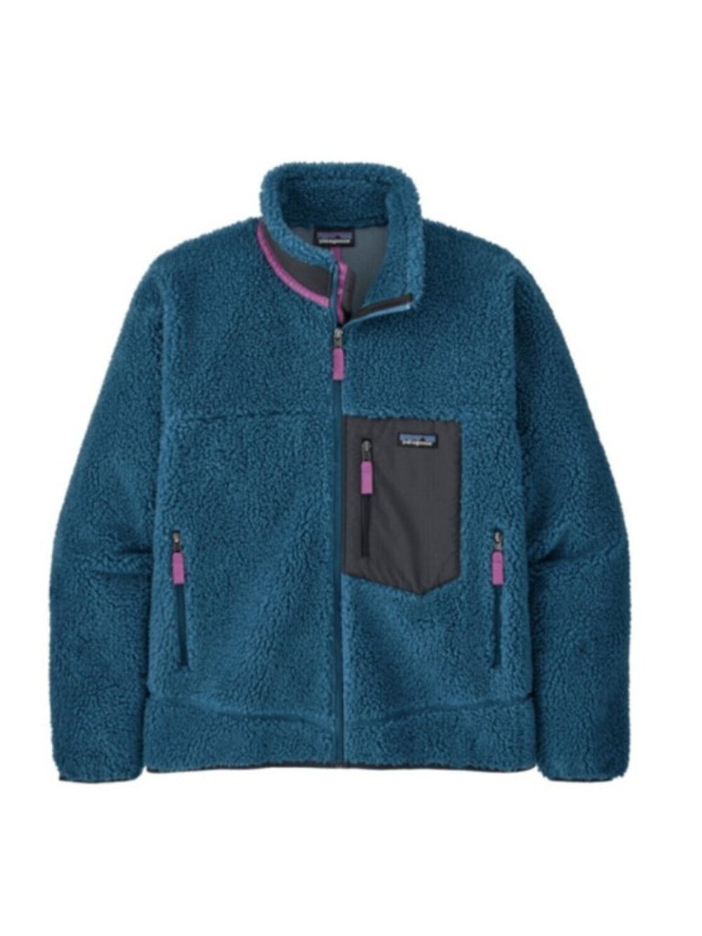 Patagonia Classic Retro-X Jacket Wavy Blue Size M NWT